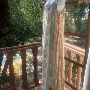 O’NEIL cotton maxi dress Sz L